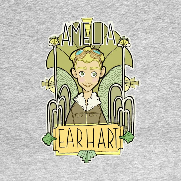 AMELIA EARHART by art_of_b